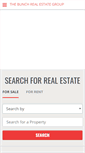 Mobile Screenshot of bunchrealestategroup.com